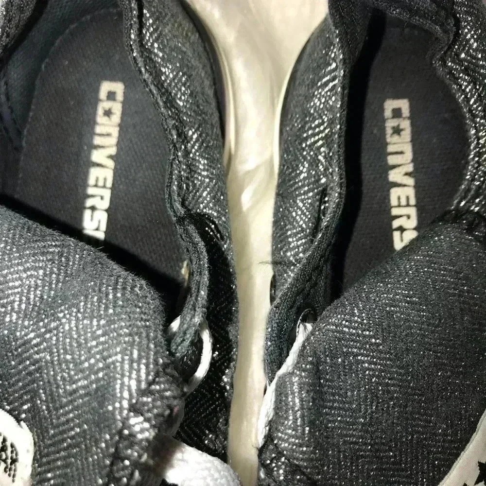 CONVERSE ALL STAR NAVY/SILVER SIZE 13